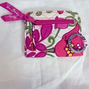 Vera Bradley Key Chain Quilted Wallet